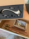 Delta 2770-NCLHP Oem Roman Tub Trim Pearl Nickel / Chrome & Rough In H216NC. Fixed Price $300.00.