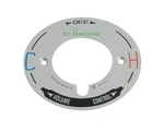 Symmons T-29B Temptrol Model Escutcheon 4-45/64 X 11-13/64, Silver. Fixed Price $18.00.