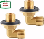 Wall Mount Commercial Faucet Installation KIT,90 Dergee Backsplash Set For. Fixed Price $26.20.