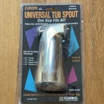 Europa Universal Tub Spout Sp- 831PB One Size Fits All,new. Fixed Price $16.00.