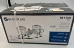 New In Box Glacier Bay 2 Handle 67090 4" Counterset Bath Faucet Chrome 811-530. Fixed Price $29.99.