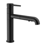 Delta 4159-BL-DST Kitchen Faucet Pull-out 1.8GPM Matte Black Single Handle. Fixed Price $592.09.