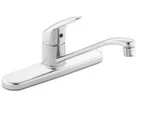 Moen Cfg CA40511 Chrome Cornerstone Single Handle Low Arc Kitchen Faucet. Fixed Price $39.99.