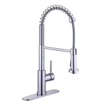 Glacier Bay Paulina Pull Down Sprayer Kitchen Faucet Chrome HD67458-1701. Fixed Price $76.96.