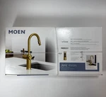 Moen Joric One-handle High Arc Pulldown Kitchen Faucet In Brushed Gold 87492BG. Fixed Price $159.99.