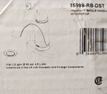 Delta Haywood 1-HANDLE Bathroom Faucet Venetian Bronze 15999-RB-DST. Fixed Price $94.99.