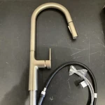 Kraus Oletto Kitchen Faucet Pullout In Brushed Gold KPF-3101BG D3. Fixed Price $129.00.