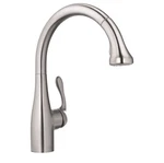 Very Good Hansgrohe Allegro Gourmet Stainless Steel Kitchen Faucet 04066860. Fixed Price $349.99.