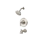 Pfister LG898CBK Avalon Tub & Shower Trim Kit 1.8 Gpm Brushed. Fixed Price $76.55.