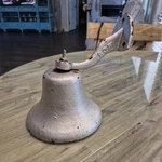 Vintage Mcs Cast Iron Dinner Bell Wall Post Mount Rustic Farm Country Rare Htf. Fixed Price $65.00.