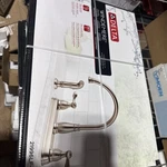 Delta Kitchen Faucet Spray Windemere Two Handle Stainless Nib!. Fixed Price $75.00.
