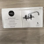 Project Source 2-HANDLE Rough Brass Utility Faucet. Fixed Price $41.00.
