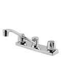 Pfister Polished Chrome Two Handle Kitchen Faucet G135-1000. Fixed Price $46.88.