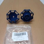 2 Outdoor Water Spigot Faucet Handles Blue Valve Knob Replacement Set. Fixed Price $16.99.