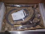 Proflo PFXC1901BN Nickel Single Handle Kitchen Faucet - Includes Escutcheon. Fixed Price $98.00.