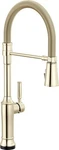 Delta 9684TL-DST Renaldi 1.8 Gpm Hole Pre-rinse Kitchen Faucet Lumicoat. Fixed Price $781.90.