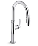 Kohler Edalyn Studio Mcgee K-28358-CP Pull Down Spray Kitchen Faucet Chrome New. Fixed Price $398.00.
