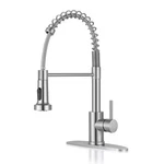 Djs Kitchen Faucets With Pull Down Sprayer Regular Size, Brushed Nickel. Fixed Price $38.49.