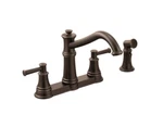 Read Moen 7255ORB #9 Belfield 1.5 Gpm High-arc Double Handle Kitchen Faucet With. Fixed Price $194.33.