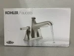 Kohler R99910-4D1-BN Georgeson Brushed Nickel Centerset Bathroom Sink Faucet 4". Fixed Price $78.23.