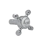 Rohl 9.01451C-APC Edwardian 1/2" Cross Handle Top Cold Indicator Polished Chrome. Fixed Price $152.00.
