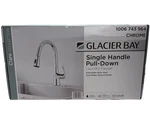 Glacier Bay Dunning Single-handle Pull-out Faucet W/ Dual Spray Function, Chrome. Fixed Price $34.99.