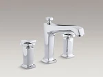 Kohler Margaux K-T16236-3-CP Chrome Roman Tub Faucet W/diverter Cross Handles. Fixed Price $529.95.