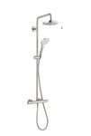 Hansgrohe 27257821 Croma Select 2-JET Showerpipe 180, 2.0 Gpm Brushed Nickel. Fixed Price $788.77.