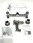 Elkay LK940BP03L2H 8" Centerset Wall Mount Faucet Chrome 1/2" Npt Female 4.0 Gpm. Fixed Price $270.00.