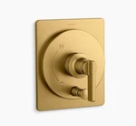 Kohler K-T35919-4-2MB Castia Valve Trim W- Push-button Diverter, Brushed Brass. Fixed Price $269.00.