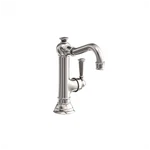Newport Brass 2473/15 Jacobean Single Hole Faucet Polished Nickel. Fixed Price $1022.00.
