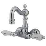 Kingston Brass CC1074T Vintage Wall Mounted Clawfoot Tub Filler - Chrome. Fixed Price $350.97.