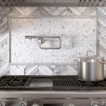Kallista One Wall-mount Kitchen Pot Filler Brushed Nickel Msrp $2,560. Fixed Price $1595.00.
