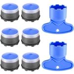 Faucet Aerator M18.5, Weeveni 6PCS Replacement For Sink Flow Rest. Fixed Price $14.88.