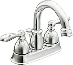 Moen WS84667 Caldwell Two-handle High Arc Bathroom Faucet, Chrome. Fixed Price $55.24.