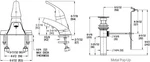 Pfister LG142-6000 Single Control 4" Centerset Bathroom Faucet Chrome. Fixed Price $77.86.