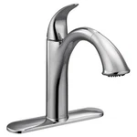 Moen 67545C Camerist One-handle Low Arc Pullout Kitchen Faucet, Chrome. Fixed Price $189.95.