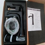 Myhb Waterfall Bathroom Rubbed Bronze Faucet Vessel Single SH8012H Nob Complete.. Fixed Price $54.00.