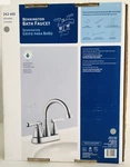 Glacier Bay Bennington Bath Faucet Chrome 242460. Fixed Price $23.88.