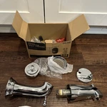 Moen One Handle Tub Trim Kit INS10600A Chrome. Fixed Price $39.99.