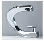 Modern Chrome Waterfall Bathroom Sink Faucet Single Handle Basin Mixer. Fixed Price $54.99.
