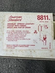 American Standard 8811 Amarilis 1980 Lavatory Faucet Polished Brass Pop Up Spout. Fixed Price $350.00.