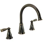 Moen Banbury Mediterranean Bronze Roman Tub Trim Set With Valve 86924BRB. Fixed Price $114.00.