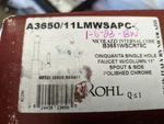 Rohl A3650/11LMWSAPC-2 Acqui Kitchen Faucet, Polished Chrome With Side Spray. Fixed Price $699.95.