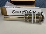 Swiss Madison Commercial Drain 1.75" Brass. Fixed Price $30.00.