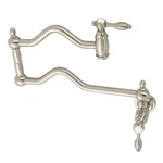 Kingston Brass KS210.TAL Tudor 3.8 Gpm Hole Wall Mounted Pot - Nickel. Fixed Price $412.72.