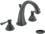 Moen T6125WR Kingsley Two-handle High Arc Bathroom Faucet Wrought Iron. Fixed Price $385.00.