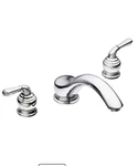 New Moen Monticello Tub Faucet 86950 Chrome.valve & Extra Porcelain Handles Inc.. Fixed Price $300.00.