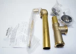No Overflow Tube! Kingston Brass Made-to-match DTT2161 Tip-toe Bath Drain. Fixed Price $149.99.