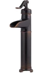 Ashfield Single Hole Vessel Bathroom Faucet Rustic Bronze Pfister LG40-YP0U Nib. Fixed Price $235.00.